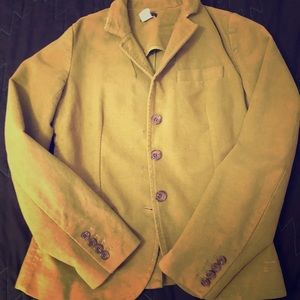 J.Crew Brushed Cotton Blazer